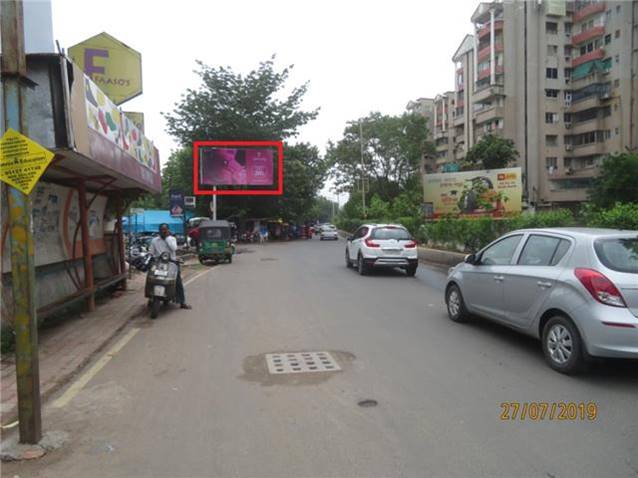 Unipole - Natubhai circle to Bird circle, Vadodara, Gujarat