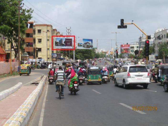 Unipole - Akota D Mart to Cow circle, Vadodara, Gujarat