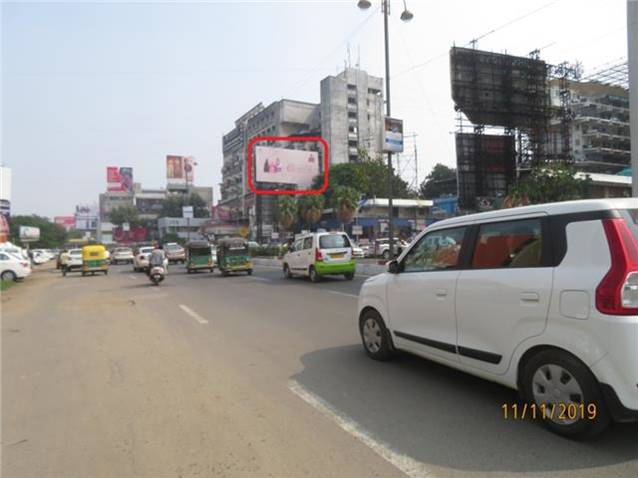 Billboard - Railway Station Road To GEB Circle Alkapuri, Vadodara, Gujarat