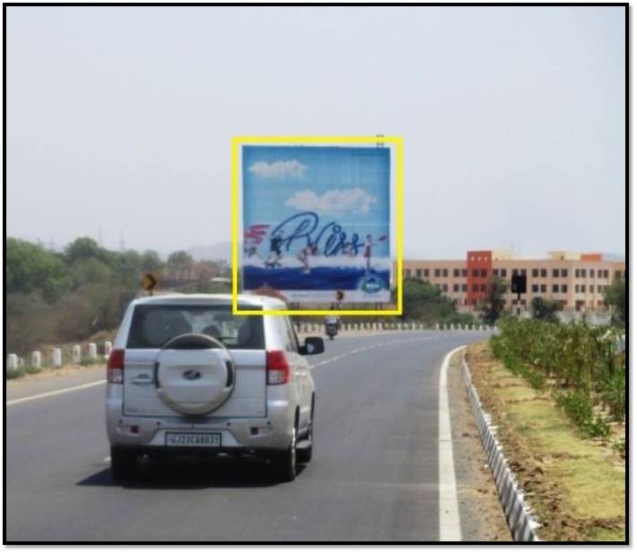 Billboard - Gurudeshwar to Statue of Unity Main Road, Vadodara, Gujarat