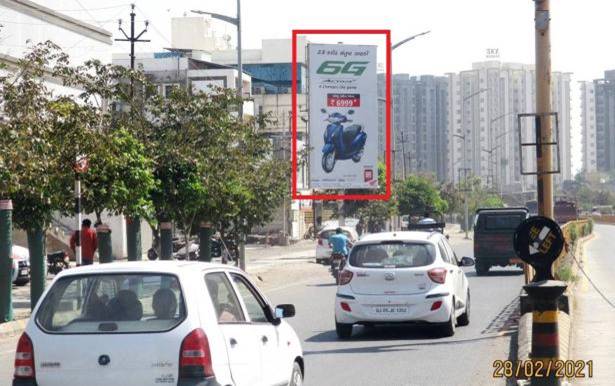 Billboard - Ambedkar Chowk,  Rajkot, Gujarat