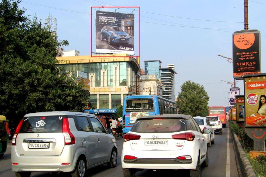 Billboard - Kishanpara Circle, Rajkot, Gujarat