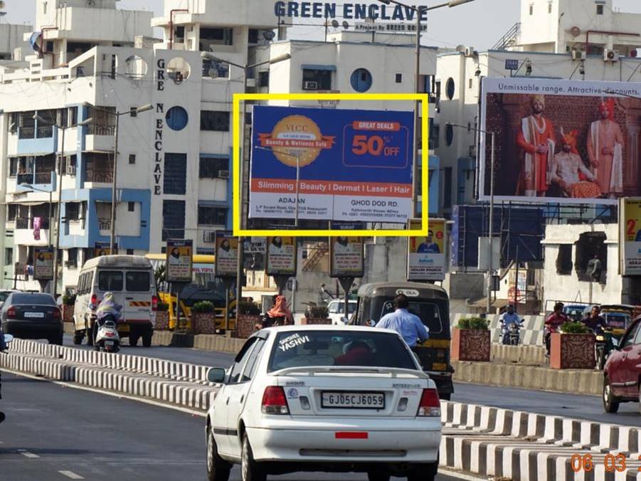 Billboard - Sardar Bridge, Surat, Gujarat