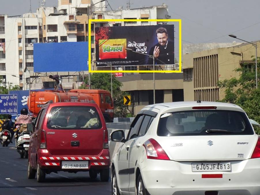 Billboard - Sardar Bridge, Surat, Gujarat