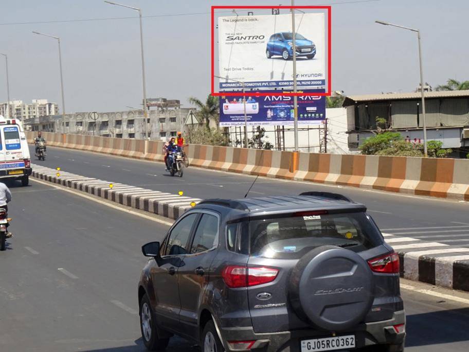 Billboard - Amroli Bridge, Surat, Gujarat