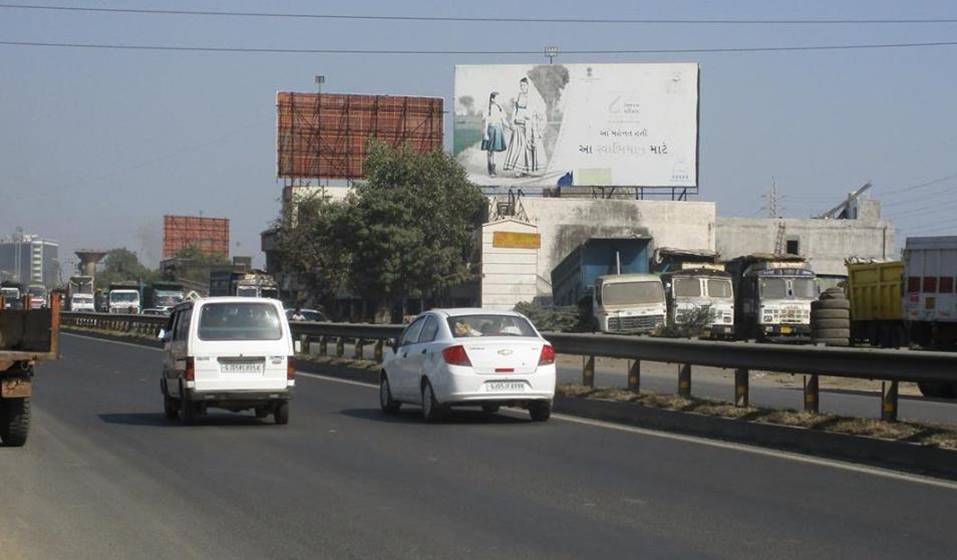 Billboard - Hazira Entrance Flyover, Surat, Gujarat