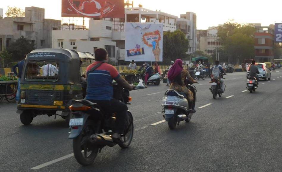 Billboard - Nehru Bridge, Surat, Gujarat