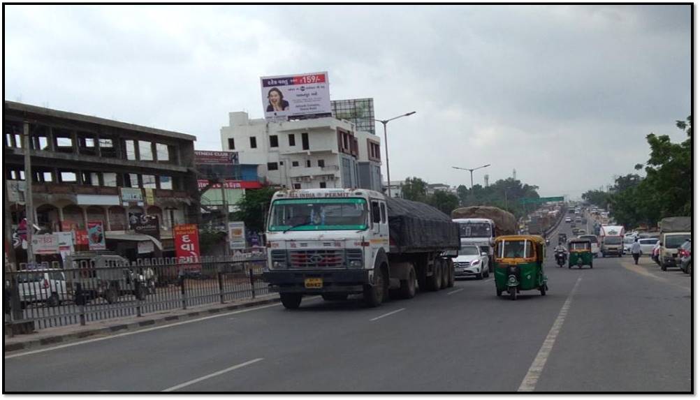 Billboard - Highway Bridge, Palanpur, Gujarat