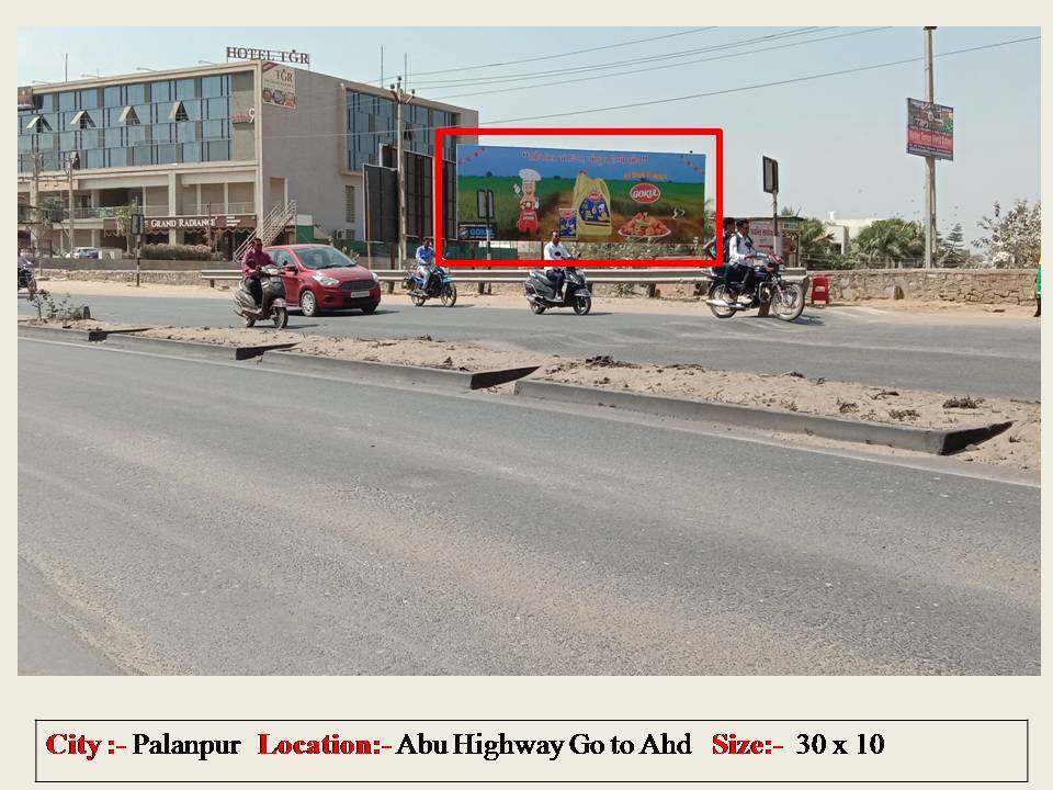 Billboard - Mansarovar Road, Palanpur, Gujarat