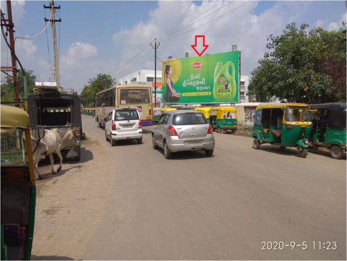 Billboard - Main Bazar Road, Visnagar, Gujarat