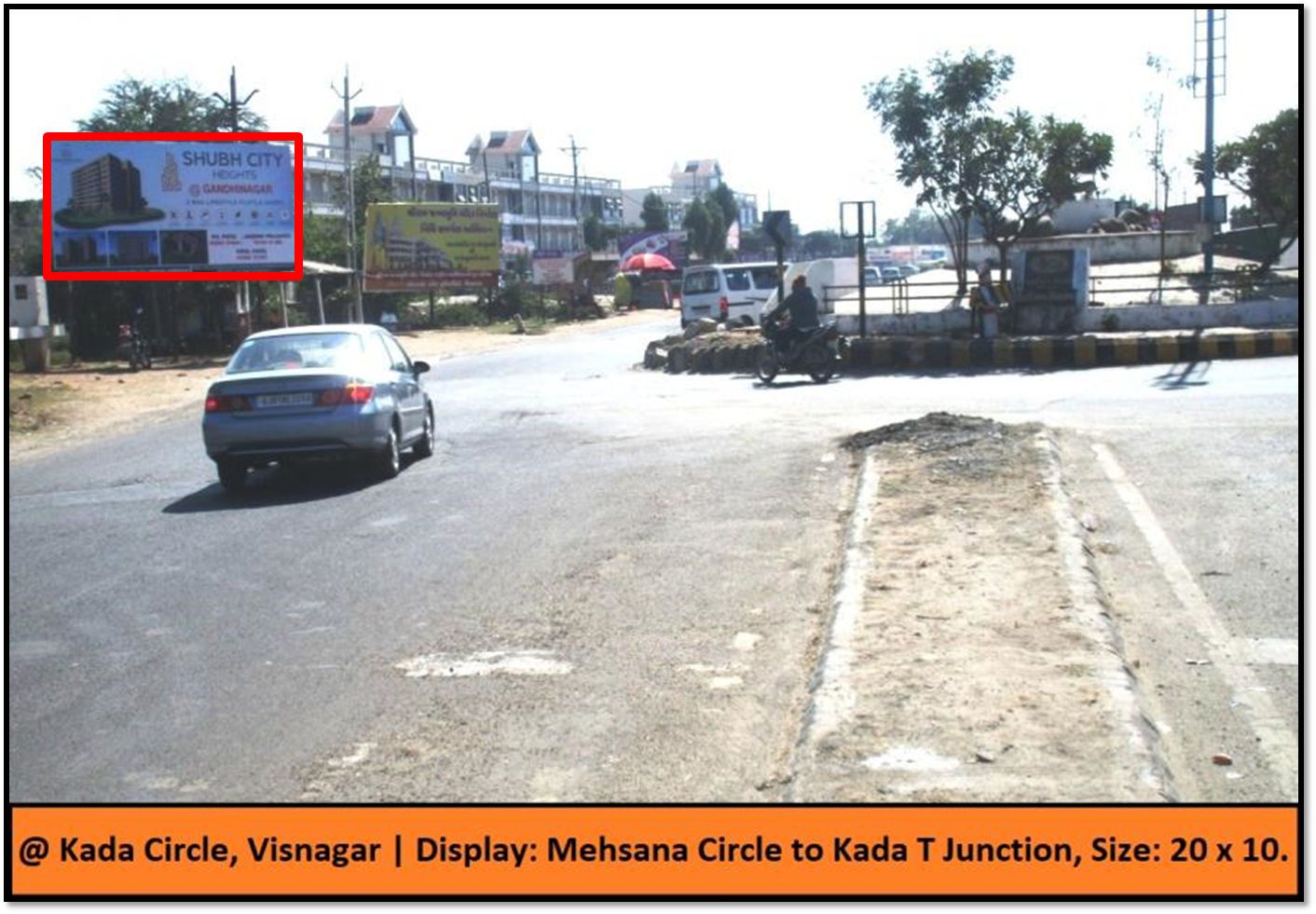 Billboard - Kada Circle,  Visnagar, Gujarat