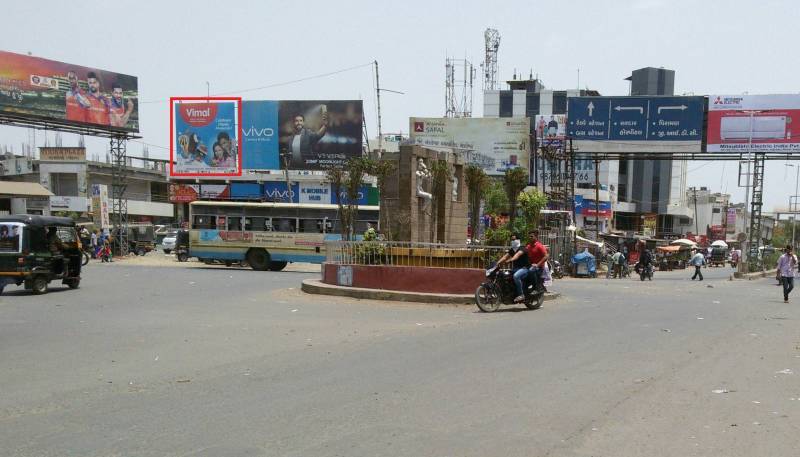 Billboard - Lion Circle,  Ankleshwar, Gujarat