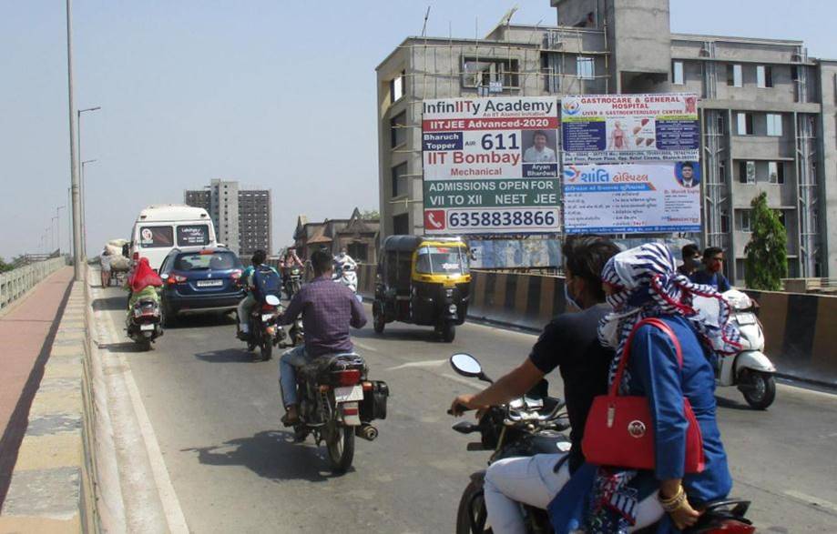 Billboard - Shaktinagar Flyover,  Bharuch, Gujarat