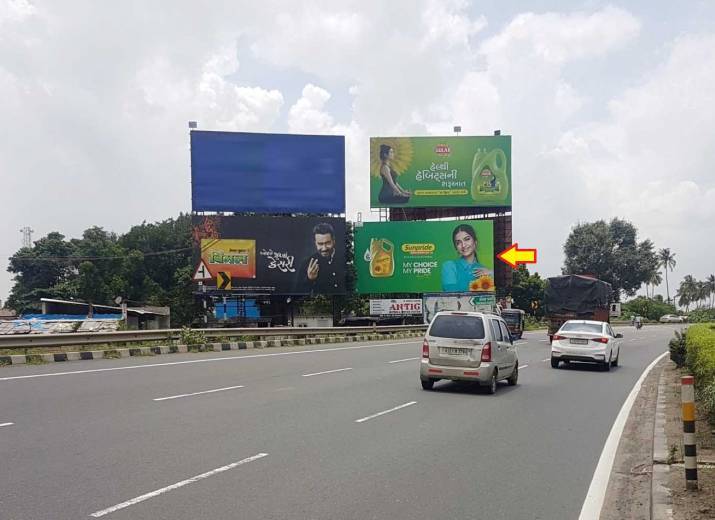 Advertising in Billboard - Dhoran Pardi National Highway, Kamrej, Gujarat