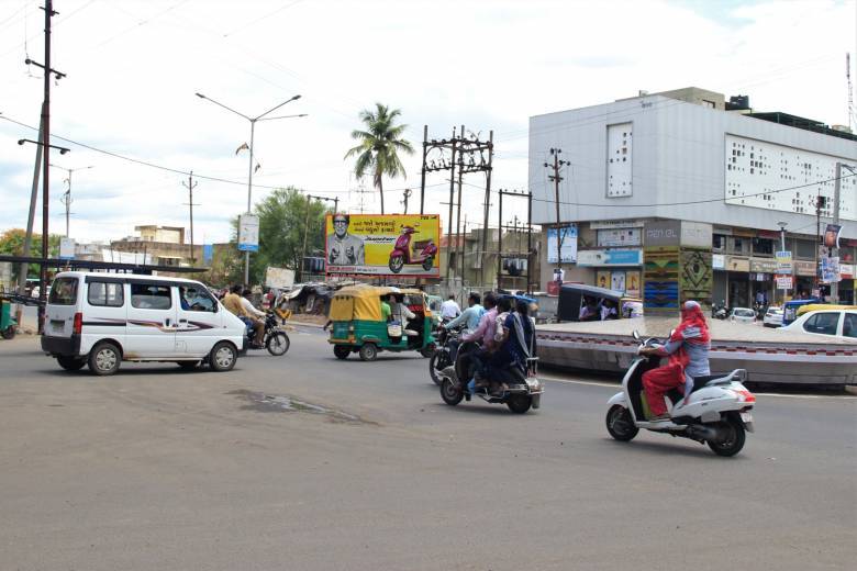 Billboard - Ganesh Cross Road, Anand, Gujarat