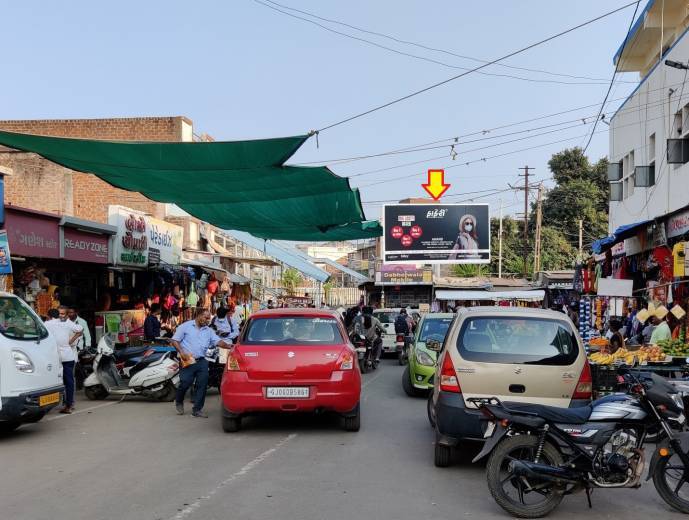 Billboard - Railway Platform, Karjan, Gujarat