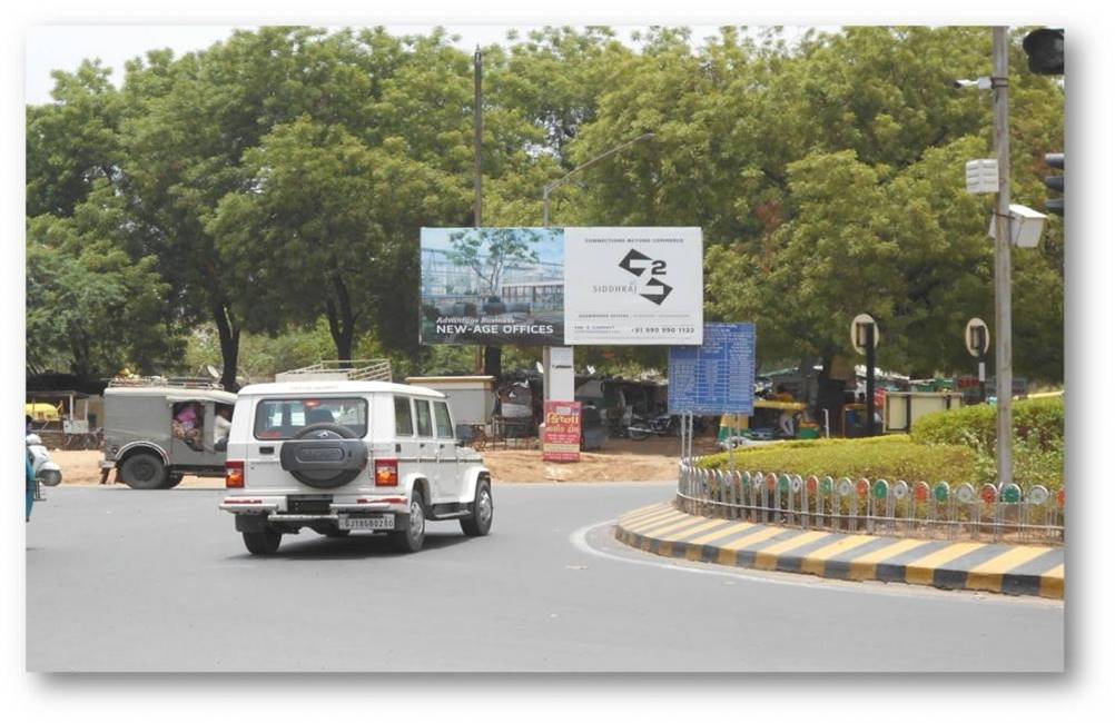 Unipole - Gha-7 Dayanand Circle, Gandhinagar, Gujarat