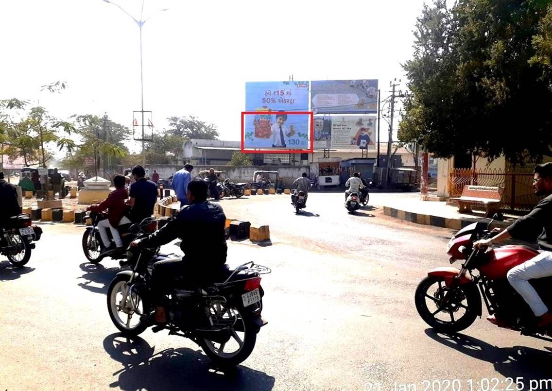 Billboard - Sanskar Madal Circle, Bhavnagar, Gujarat