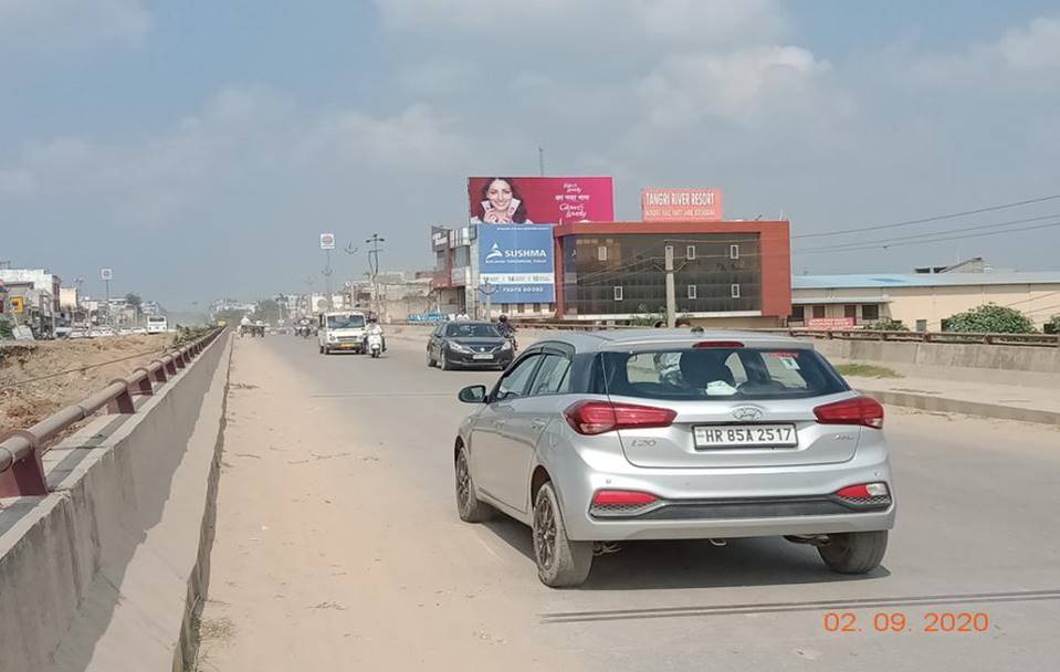 Billboard - Tangri Bridge, Ambala, Haryana