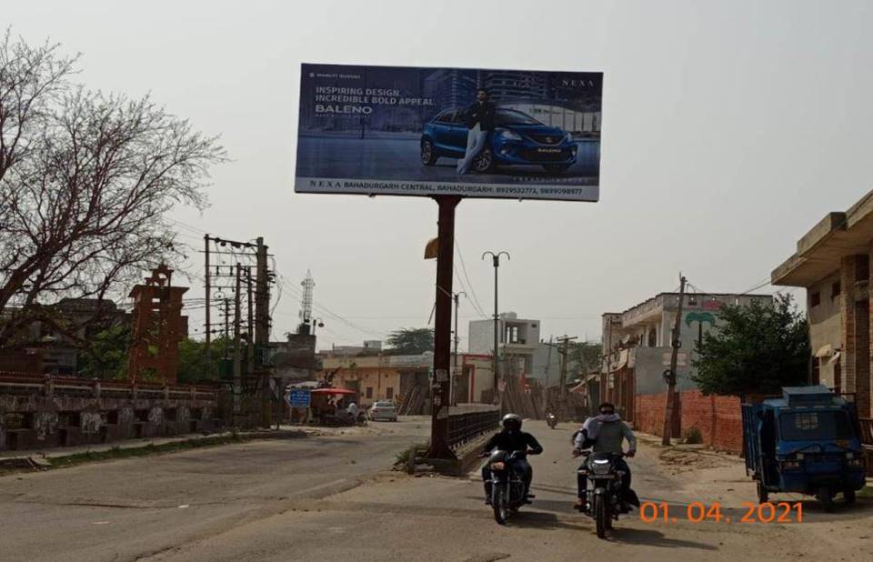 Advertising in Unipole -Mangli Ram Chowk, Jhajjar, Haryana