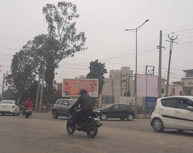 Unipole -Police Line chowk, Kurukshetra, Haryana