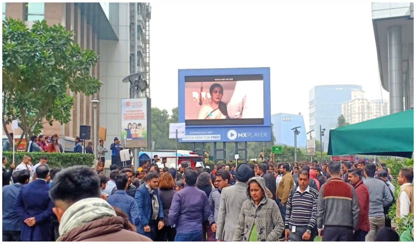 LED Wall -Cyber Hub,  Gurgaon, Haryana