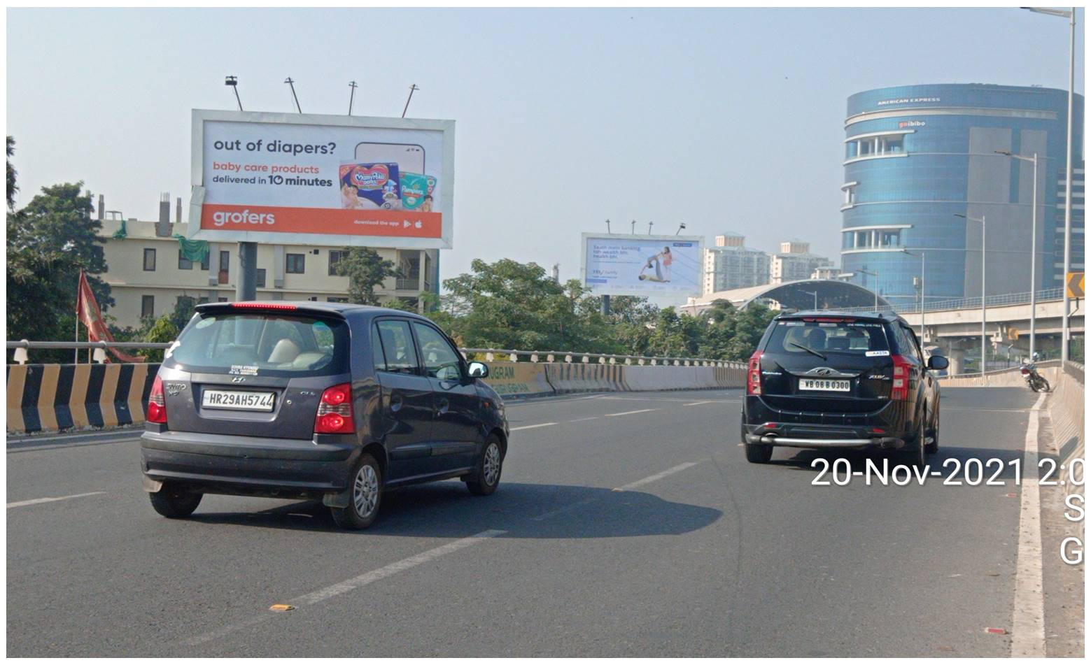 Unipole -Cyber City Flyover, Gurgaon, Haryana