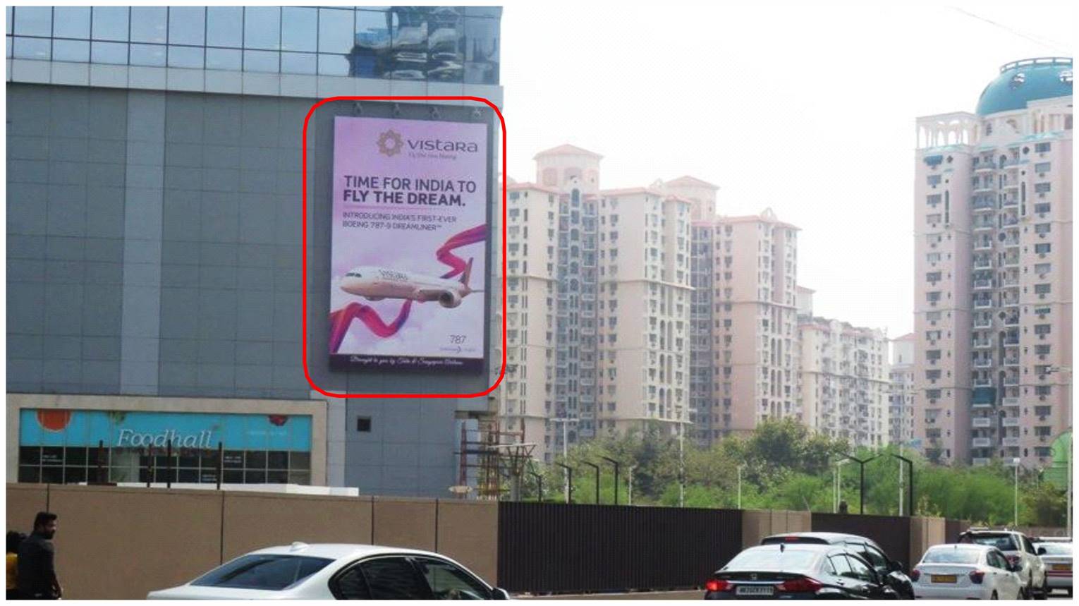 Billboard -Golf Course Road towards Paras, Gurgaon, Haryana