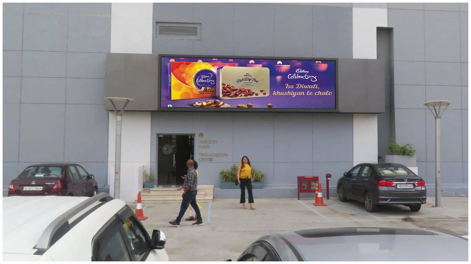 LED -Entrance to the Main Lobby, Gurgaon, Haryana