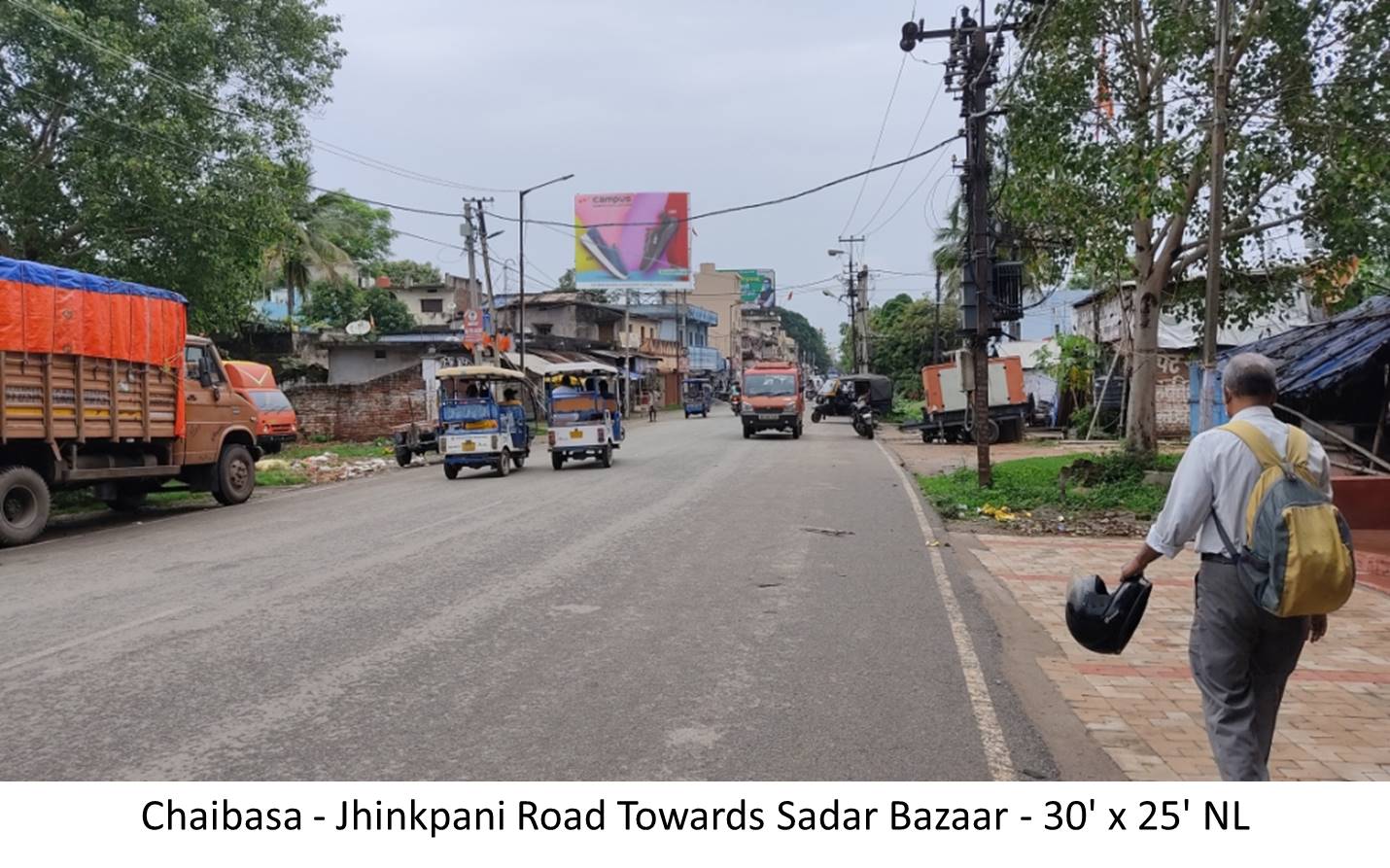 Billboard - Jhinkpani Road Towards Sadar Bazaar, Chaibasa, Jharkhand