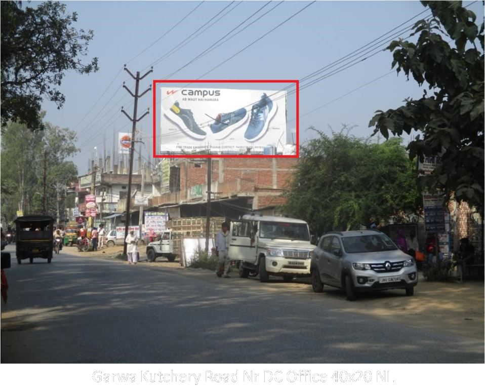 Hoarding-A, Jharkhand, Garwa Kutchery Road Nr DC Office