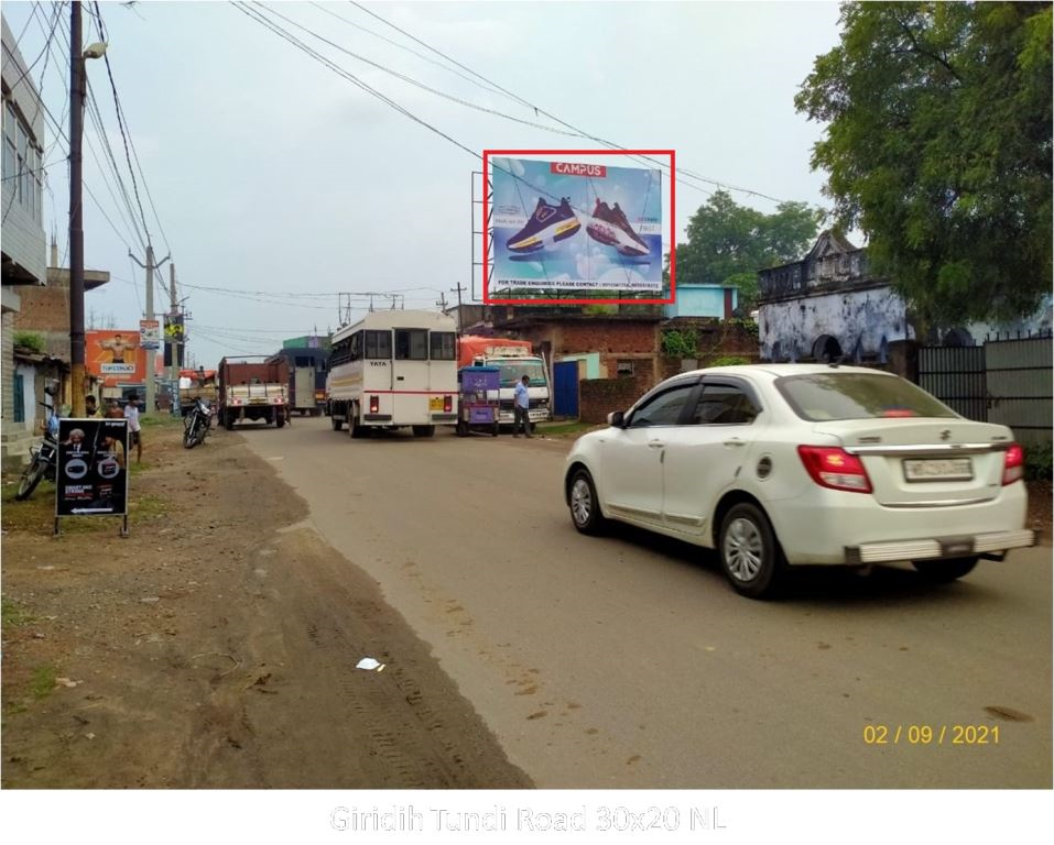 Hoarding-A, Jharkhand, Giridih Tundi Road