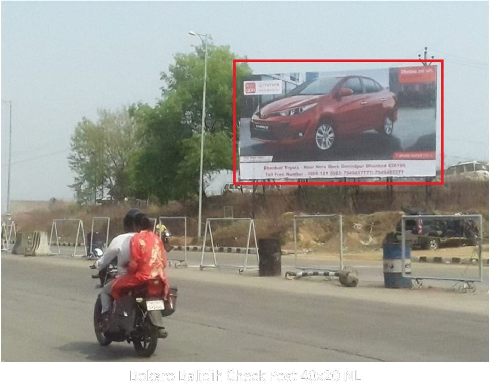 Billboard-A, Jharkhand, Bokaro Balidih Check Post