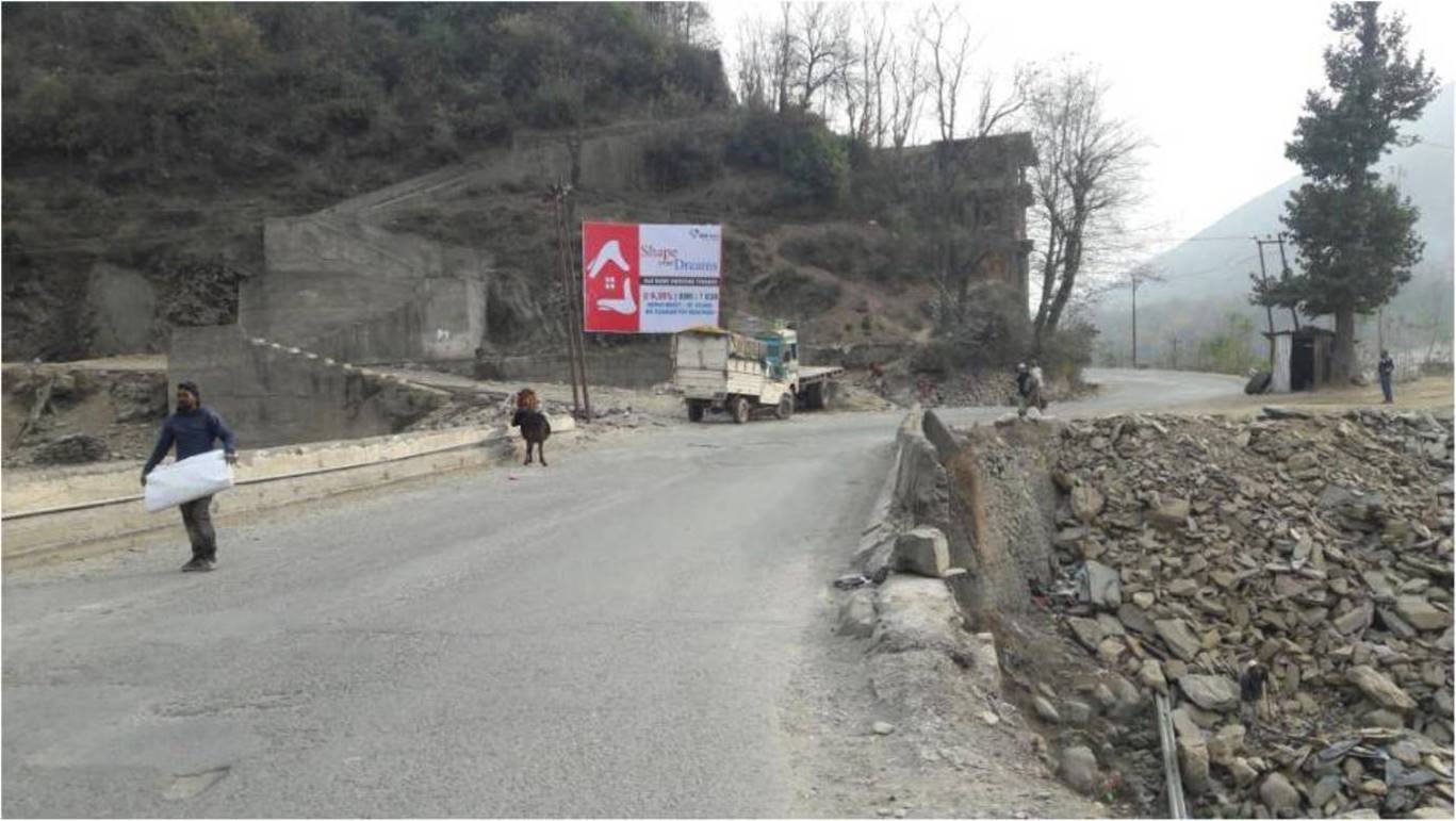 Advertising in Billboard - BANIHAL MAIN, JAMMU CITY, JAMMU AND KASHMIR