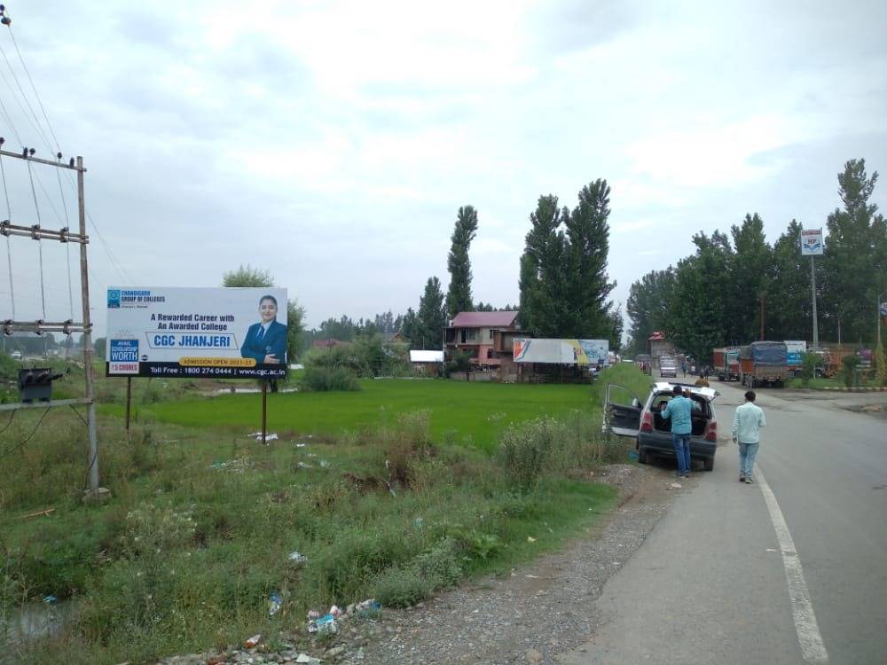 Billboard - KHANBAL ANANTNAG CITY,  SOUTH KASHMIR,  JAMMU AND KASHMIR