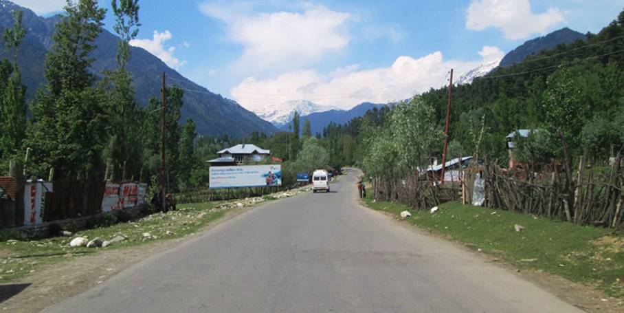 Billboard - BATKOT PHALGAM ENTRY,  SOUTH KASHMIR,  JAMMU AND KASHMIR