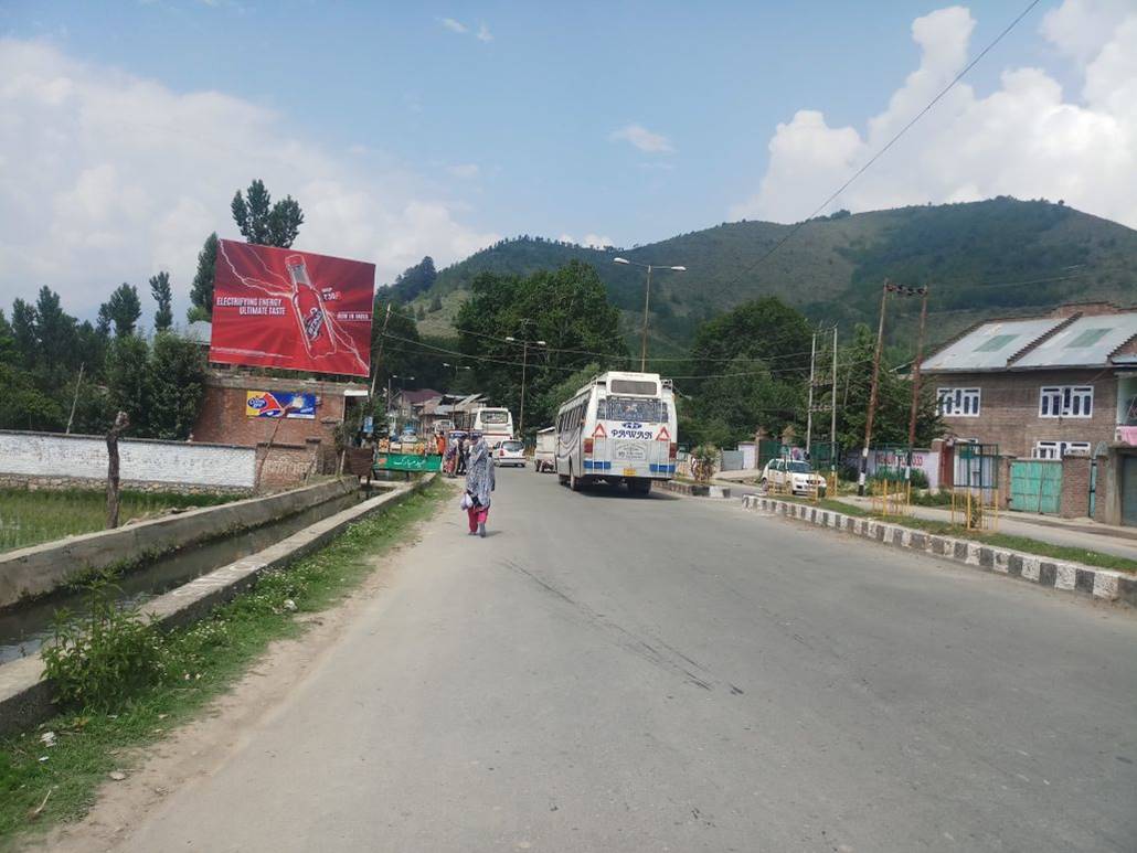 Billboard - Mattan Pahalgam road,  Jammu and Kashmir, JAMMU AND KASHMIR