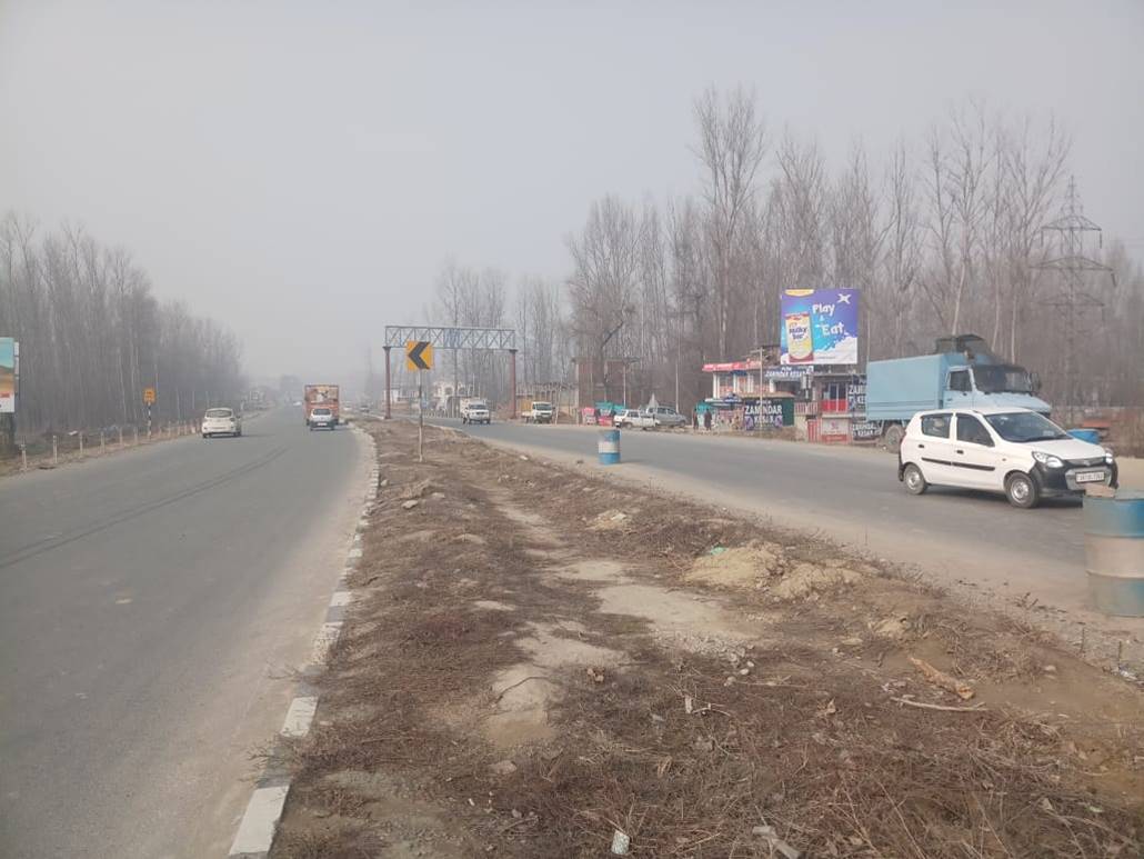 Billboard - Barsoo Awantipra crossing,  Jammu and Kashmir, JAMMU AND KASHMIR