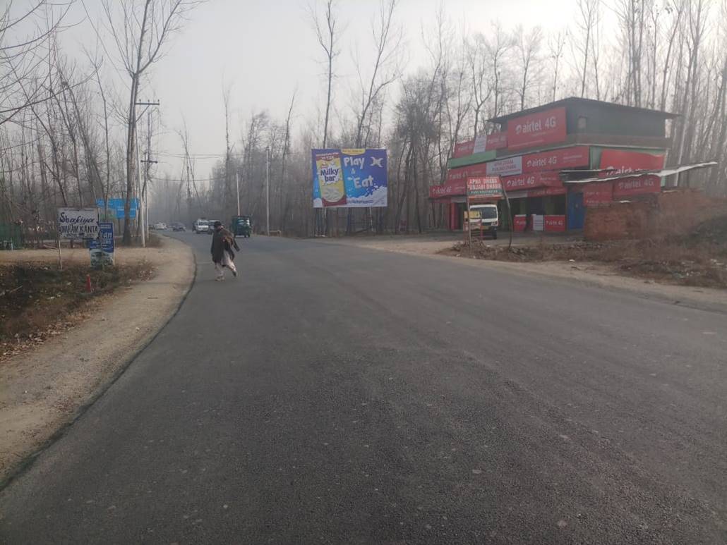 Billboard - Green tunnel NH,  Jammu and Kashmir, JAMMU AND KASHMIR