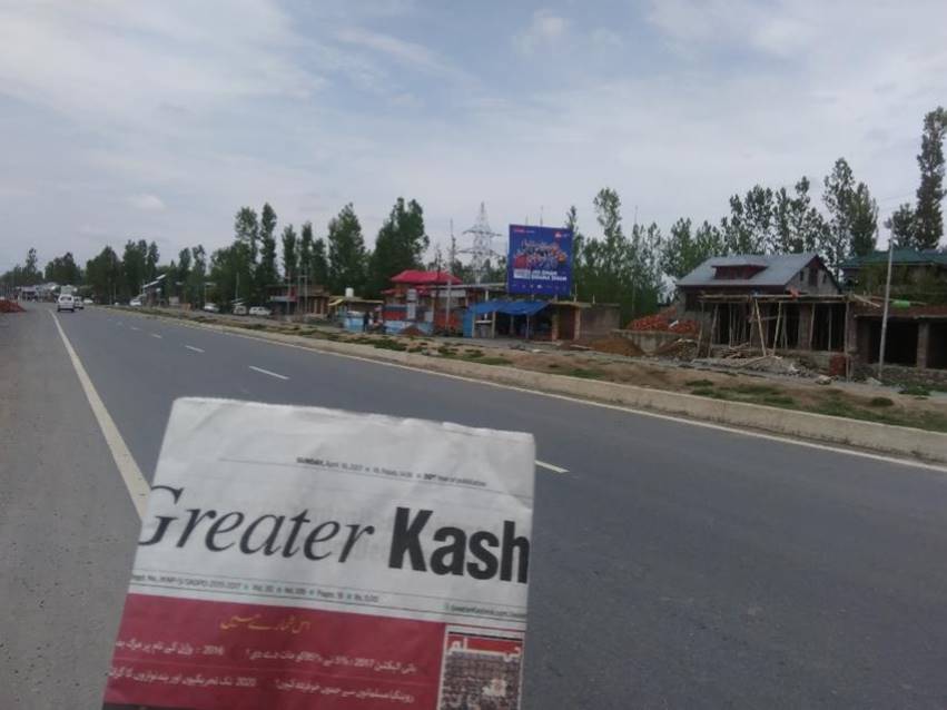 Billboard - Qazigund vessu,  Jammu and Kashmir, JAMMU AND KASHMIR