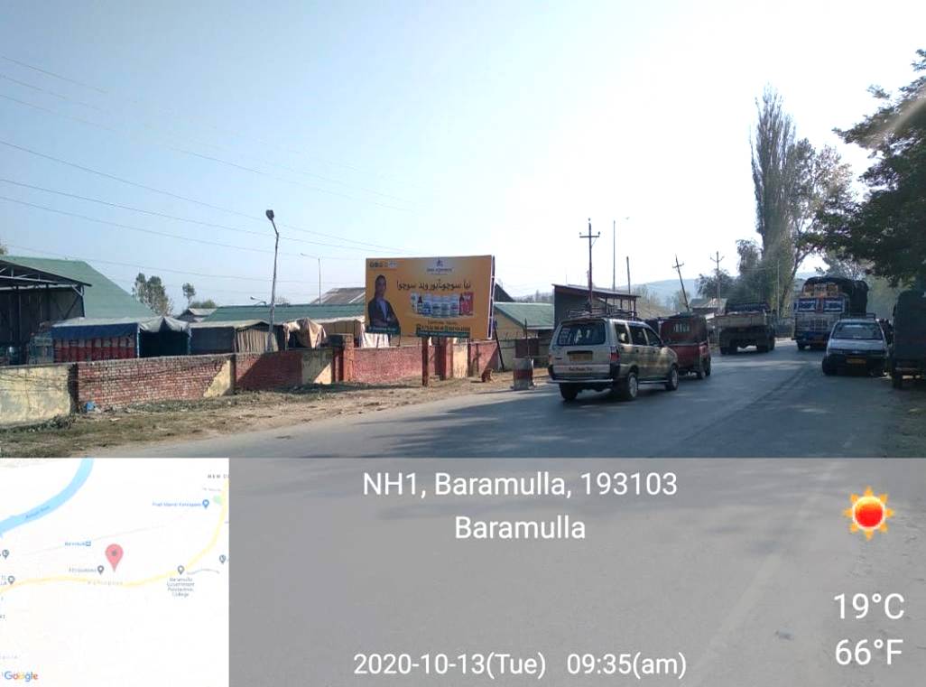 Billboard - KHAJA BAGH BARAMULLA ENTRY,  Jammu and kashmir, JAMMU AND KASHMIR