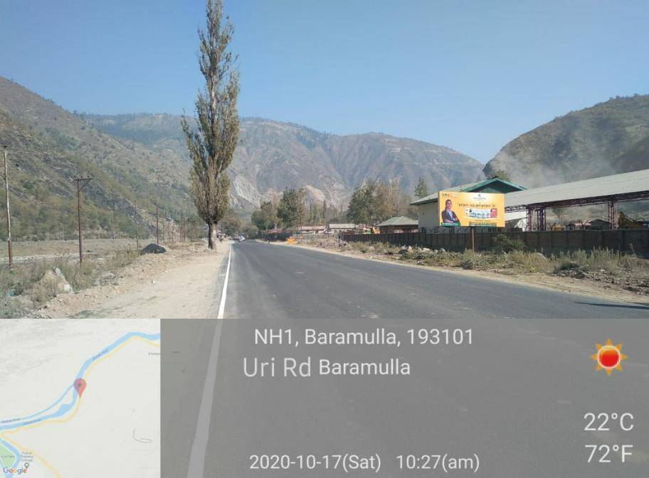 Billboard - SHREE URI ROAD BARAMULLA EXIT,  Jammu and kashmir, JAMMU AND KASHMIR