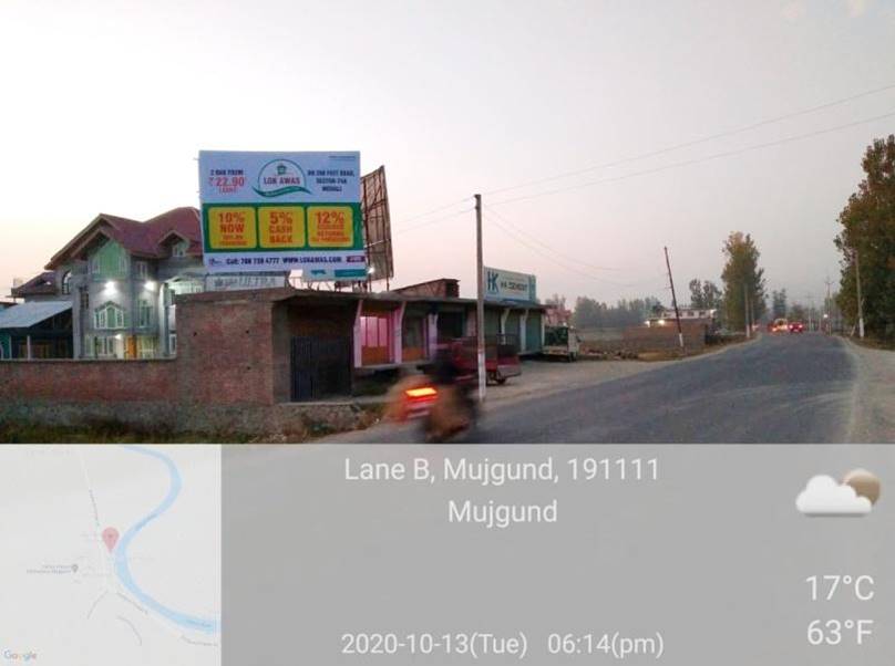 Billboard - MUJGUND BANDIPORA SRINAGAR ENTRY,  Jammu and kashmir, JAMMU AND KASHMIR