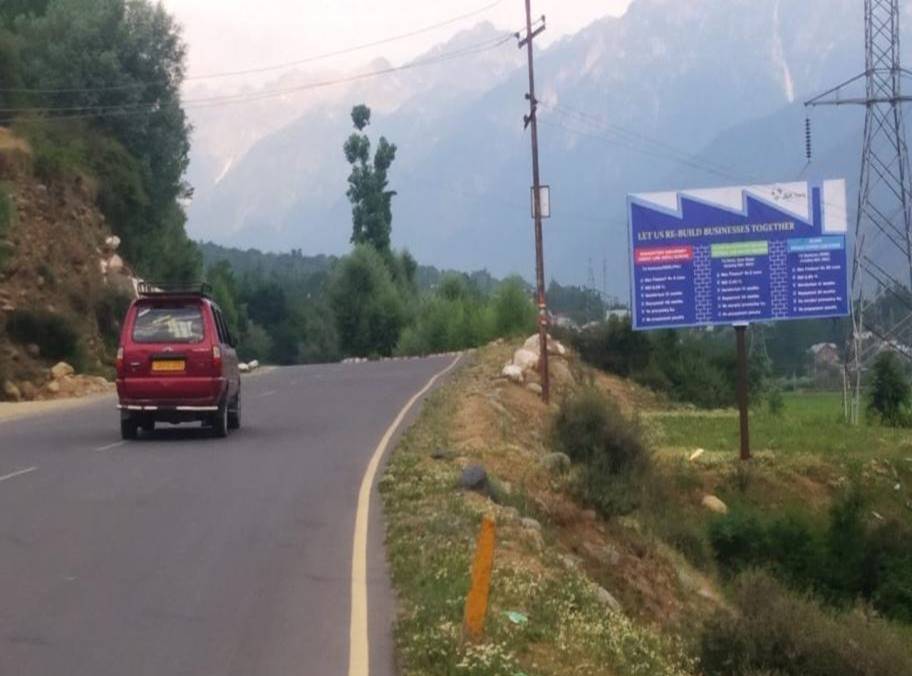 Billboard - KANGAN ROAD EXIT GANDERBAL,  Jammu and kashmir, JAMMU AND KASHMIR