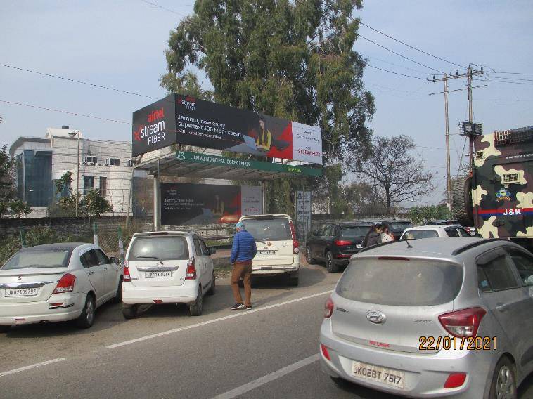 Bus Shelter - UNIVERSITY ZORAWAR SINGH AUDOTORIUM,  JAMMU, JAMMU AND KASHMIR