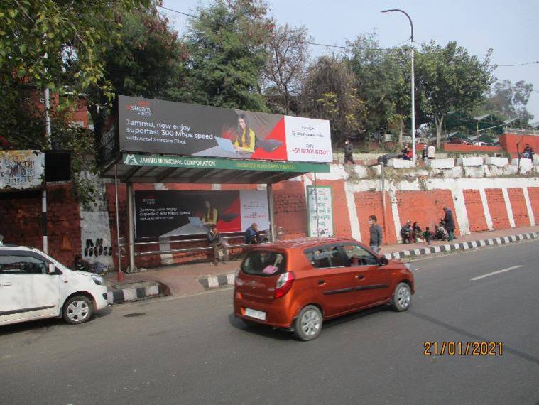 Bus Shelter - Shalimar Road Nr. / Indira chowk Nr. SMGS Hospital, JAMMU, JAMMU AND KASHMIR