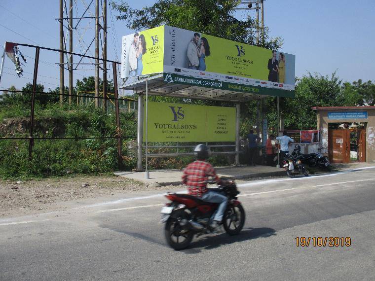 Bus Shelter - Bagwati Nagar Chowk, JAMMU, JAMMU AND KASHMIR