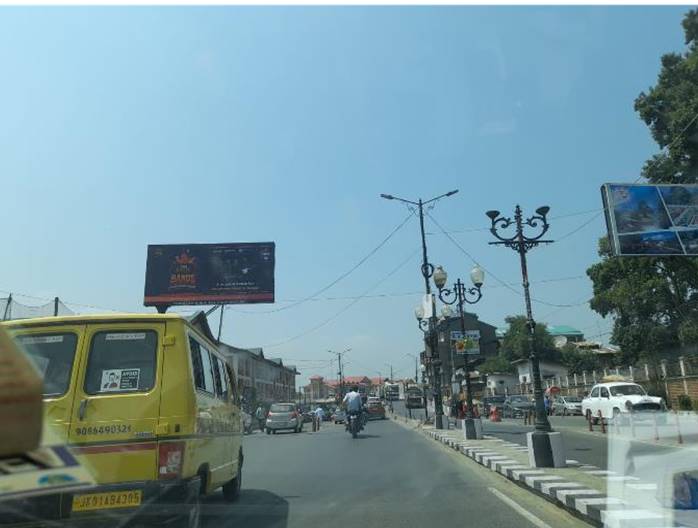 Unipole - JAHANGIR CHOWK ROAD,  SRINAGAR, JAMMU AND KASHMIR