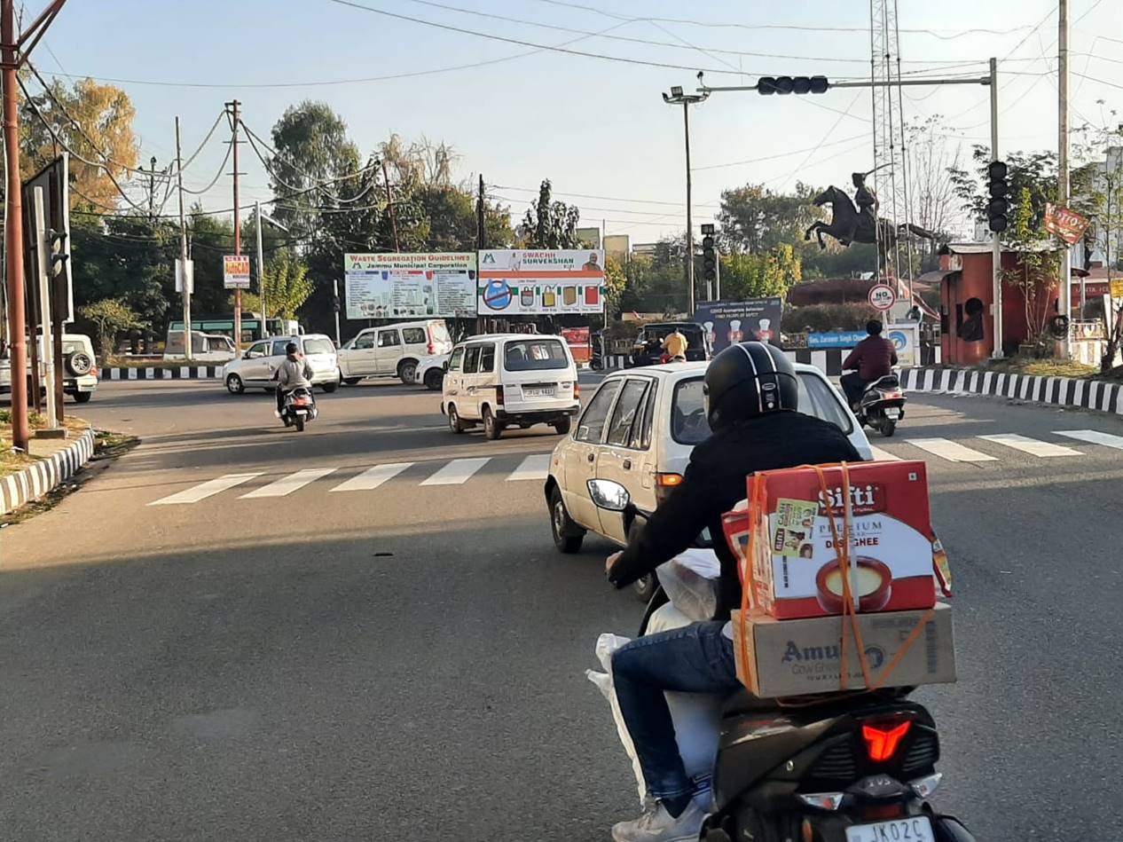 Unipole - Zorawar Singh chowk, Jammu, JAMMU AND KASHMIR