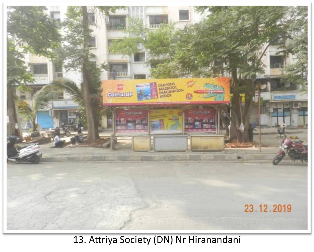 Bus Queue Shelter - - Attriya Society (DN) Nr Hiranandani,   Thane,   Mumbai,   Maharashtra